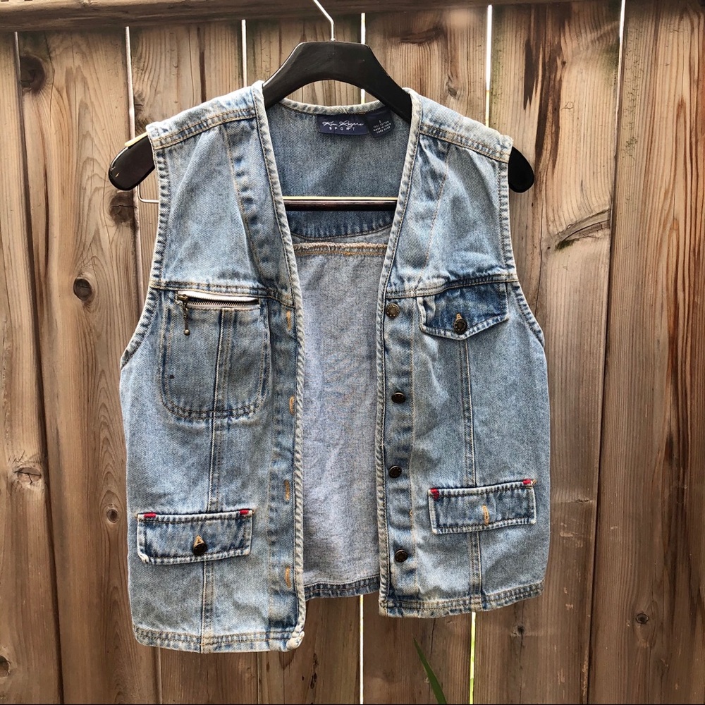 Denim vest
